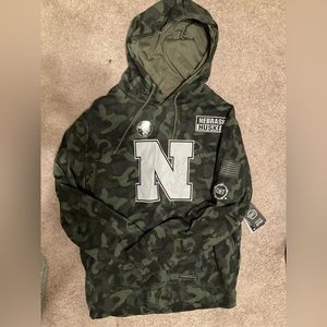 Nebraska Huskers Camo Sweatshirt